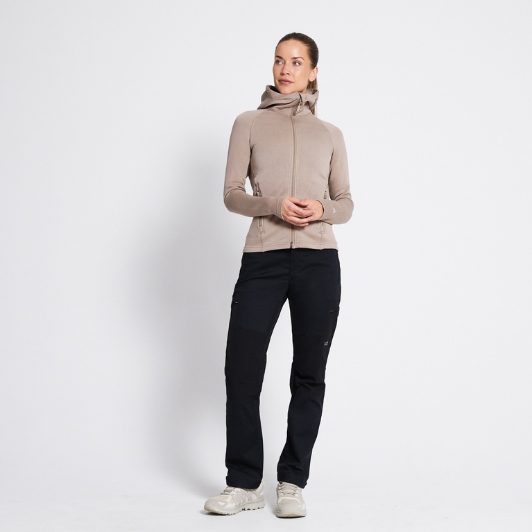 Functional hoodie "Vegby" Taupe